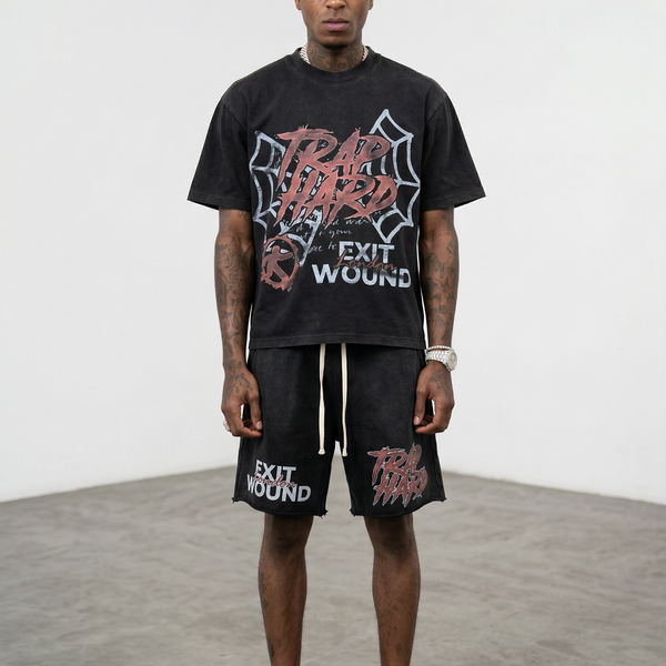 TRAP HARD T SHIRT (OVERSIZED)