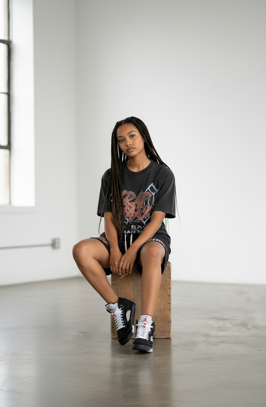 TRAP HARD T SHIRT (OVERSIZED)