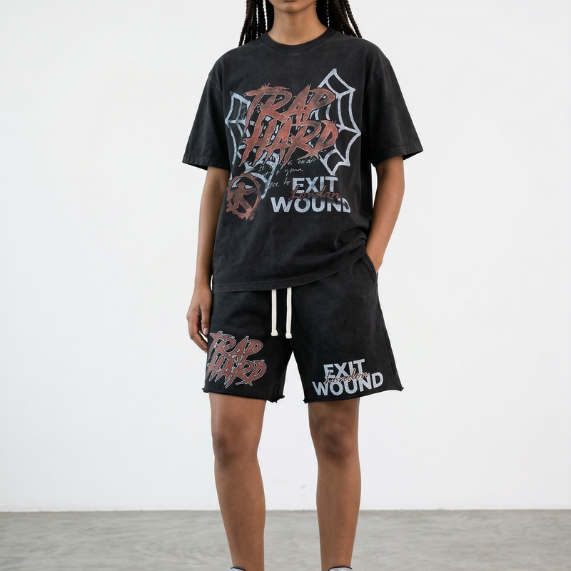 TRAP HARD T SHIRT (OVERSIZED)