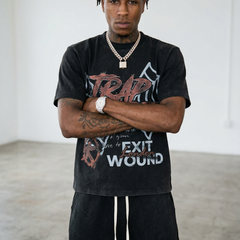 TRAP HARD T SHIRT (OVERSIZED)