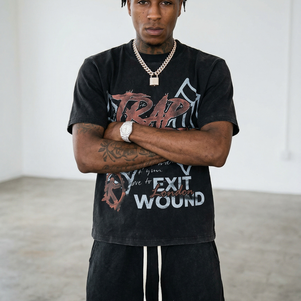 TRAP HARD T SHIRT (OVERSIZED)